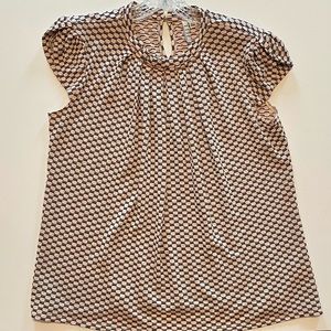 Elle Women’s High Neck Textured Blouse